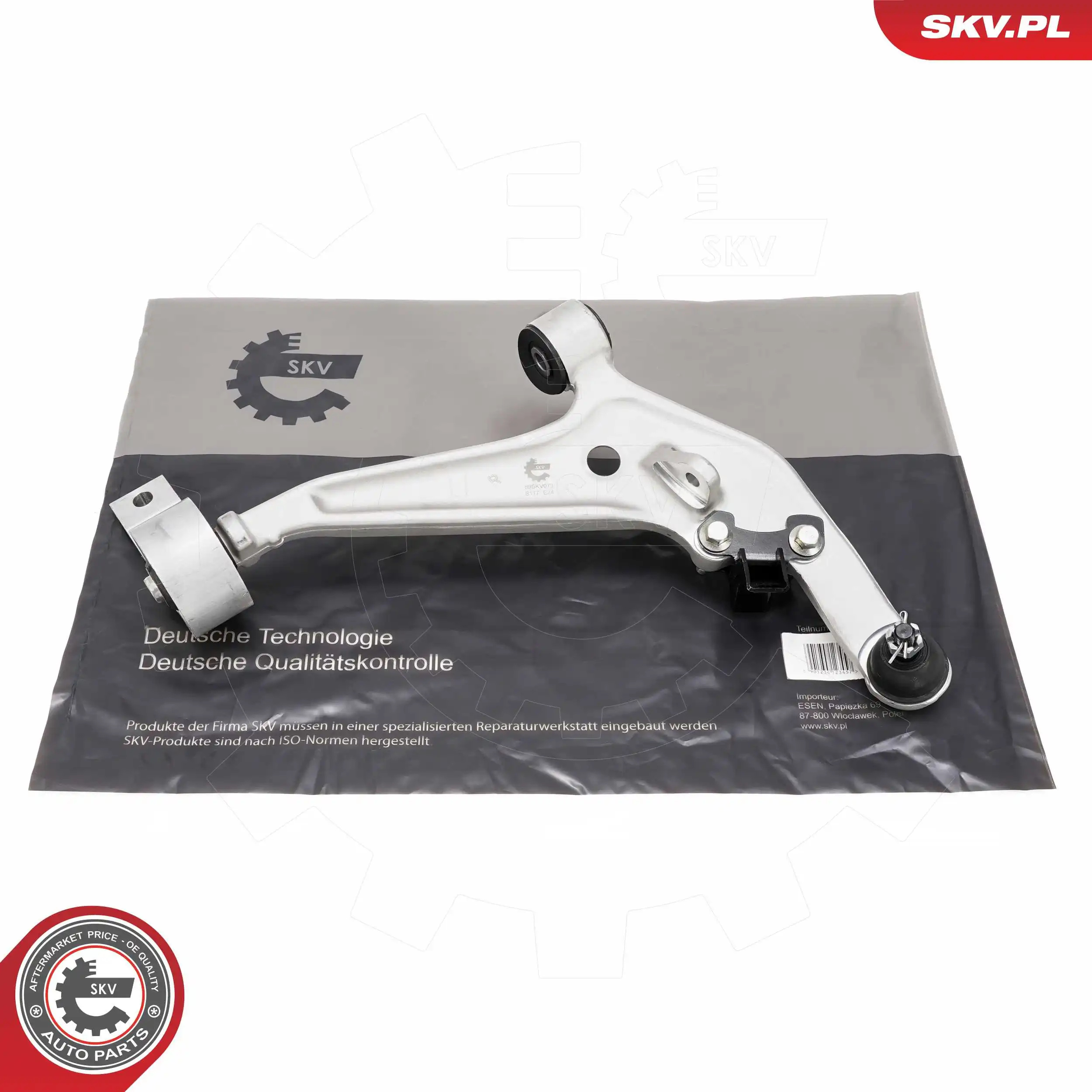 Control/Trailing Arm, wheel suspension